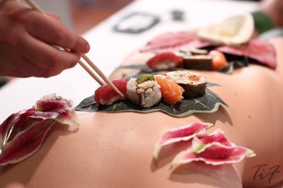 Sushi vegetariano embarazo